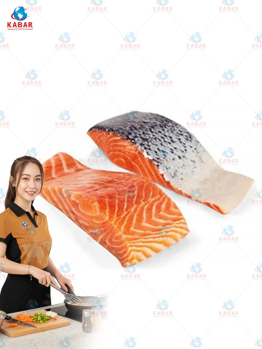 raw salmon ဆယ်လမွန် 22lb