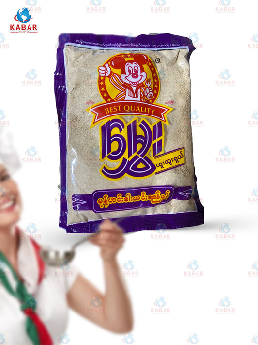 မွှေး(မုန့်ဟင်းခါးမှုန့် ) ( Hmwe - Mont hin khar mont ) ( 150g x100bags)