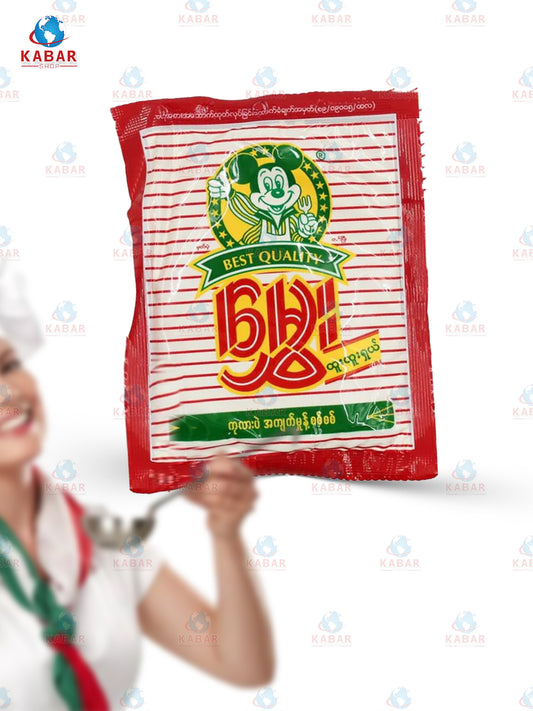 မွှေး (ကုလားပဲအကျက်မှုန့် ) ( Hmwe - Roasted pea ) ( 150g x100bags)