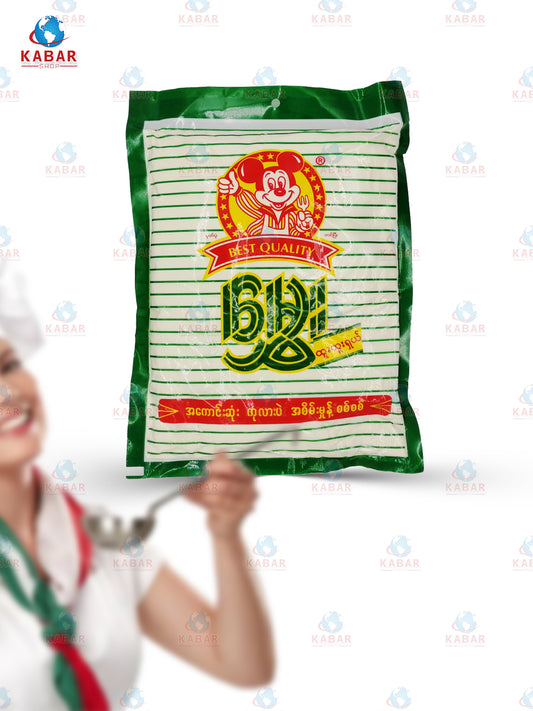 မွှေး (ကုလားပဲအစိမ်းမှုန့် ) ( Hmwe - Chick pea ) ( 150g x100packs)