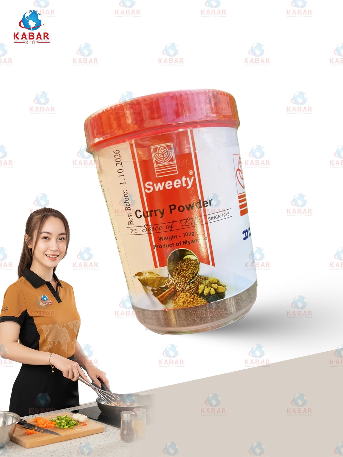 ဆွိတီ- မဆလာ ( Sweety - masalar ) ( 110g x48pcs)