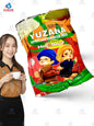 ယုဇန လက်ဖက်နှပ် - အစပ် - YuZaNa - Single serve Spicy ( 64g x 10's x 20 bags )