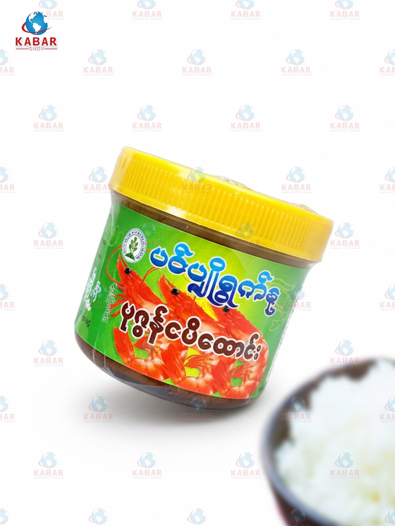 Pin Pyo Pwet Nu – Shrimp Ng Pi Taung ပင်ပျိုရွက်နု ပုစွန်ငါးပိထောင်း ( 200g x 96 pcs)
