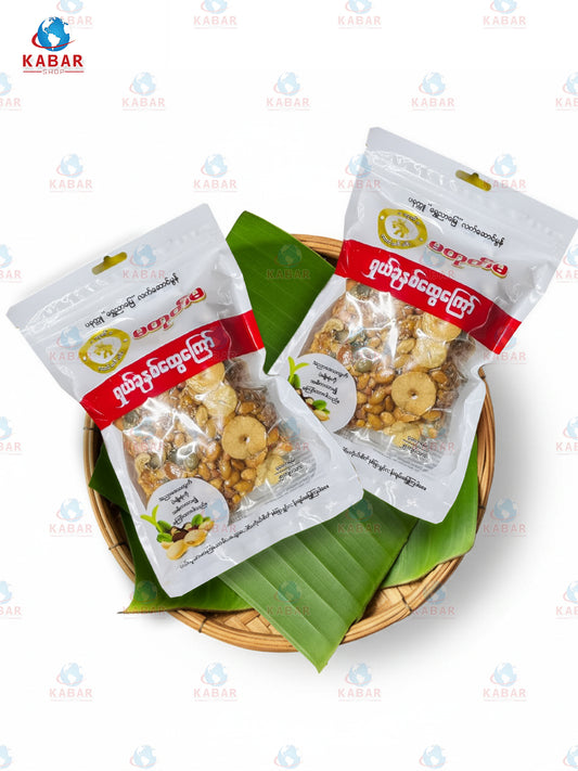 Ma Doat Ma - fried Beans - မတုတ်မ -ခုနှစ်ထွေကြော် (400g x 30 packs)