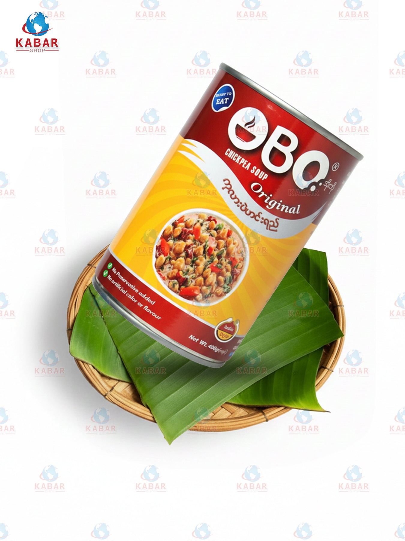 OBO - Pe Hing - အိုးဘို ကလားပဲဟင်း (400g x 24 pcs)