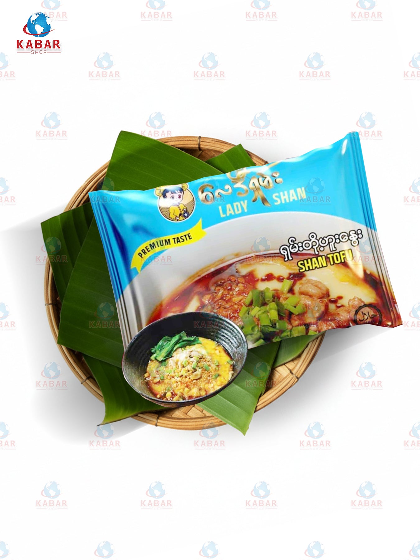 Lady Shan - Tofu လေဒီရှမ်း - ရှမ်းတို့ဟူးနွေး&nbsp; (115g x 60 Packs).