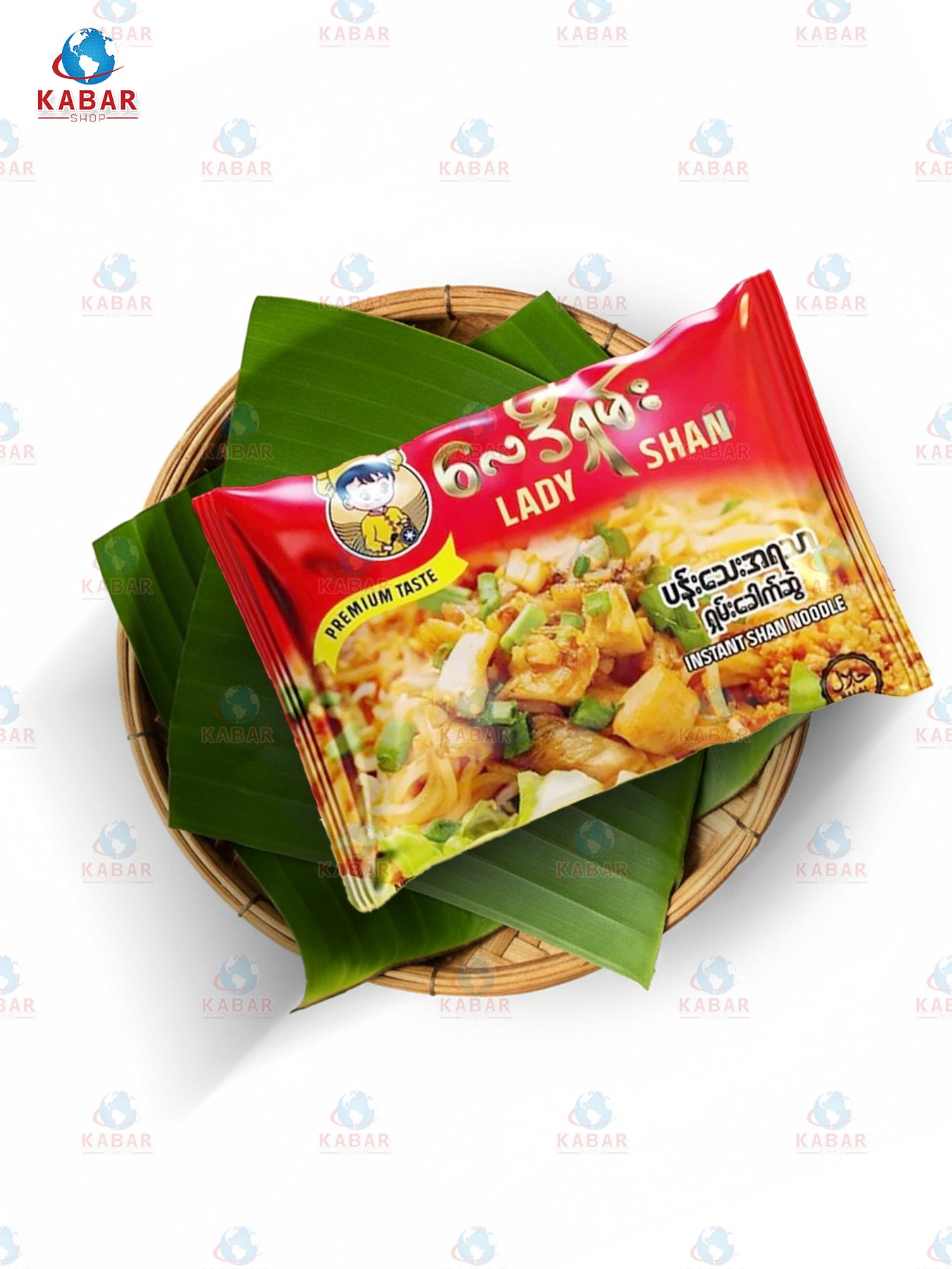 Lady Shan - Pan Thay လေဒီရှမ်း-ပန်းသေးခေါက်ဆွဲ&nbsp; (120g x 60 packs)