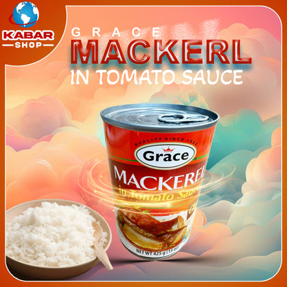 Grace - Mackerel - Tomato sauce -က ေရ့(စ်) မီကာရယ် တိုမာတို ေဆာ့(စ်)