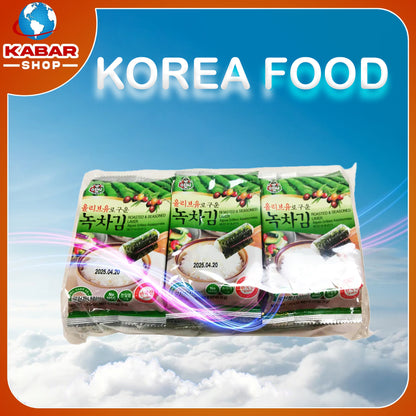 ကိုးရီးယား ဖု(ထ်) - Korea food, roasted and seasoned laver 001