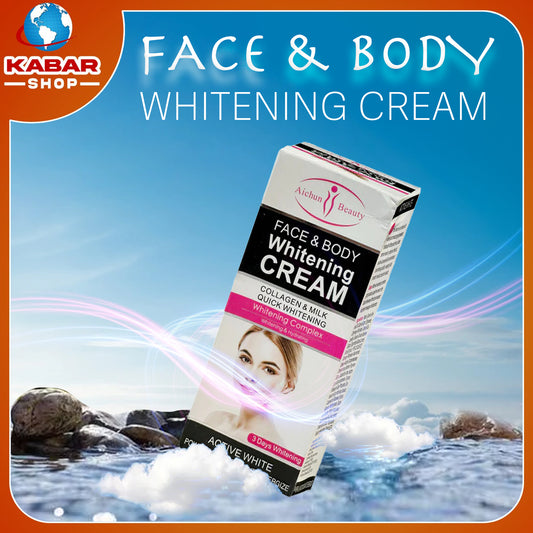 ဖစ် & ေဘာ်ဒီ - ဝိုက်တနီးခရင် - Face & Body , Whitening CREAM 001
