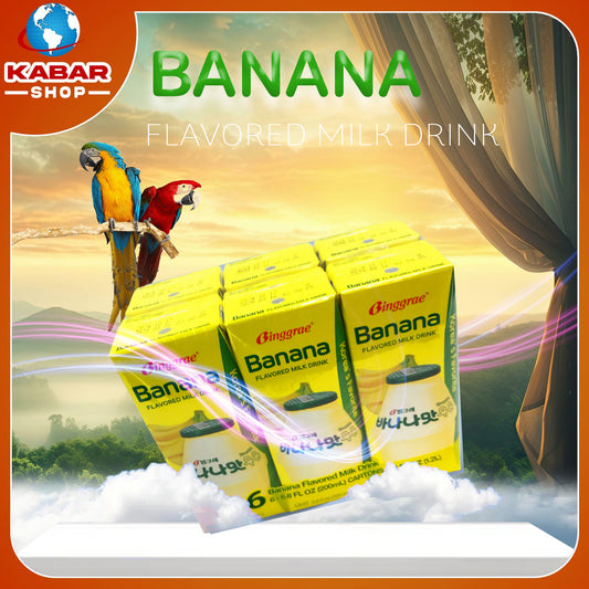 ဘနားနား - နို့ ေဖျာ်ရည် - Banana - Flavored milk drink