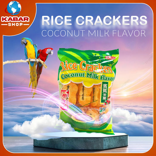 ရိုက်ခရစ်ကာ ကိုကိုးနပ် မစ် - Rice Crackers coconut milk flavor 001