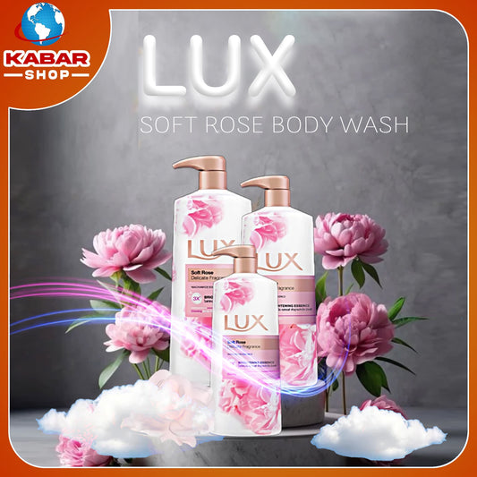 လပ်(စ်) ဆော့ရို့(စ်)ဘော်ဒီ ဝပ်(ရှ်) LUX Soft Rose Body Wash
