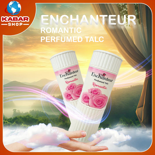 အင်ချန်ထာ - ရိုက်မစ်တစ် ပါဖူမစ် - Enchanteur - Romantic Perfumed Talc 002