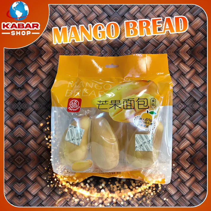 မင်းဂိုး ဘရိ ၊  BREAD - MANGO FLAVOR (FORTUNE) SIZE: 6 X 306 G. PKG