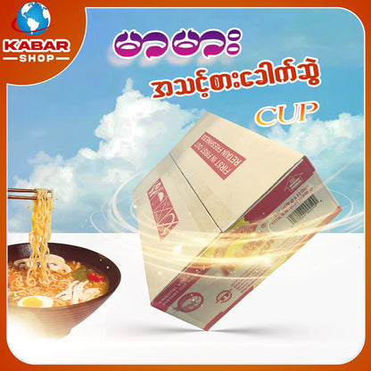 မာမား - အသင့်စား ခေါက်ဆွဲ ၊ MaMa - Instant Noddle SHRIMP TOM YUM FLAVOR 70G*12 CUPS