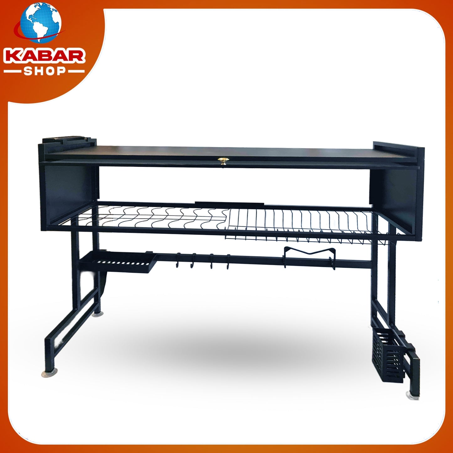 ပန်းကန်အခြောက်ခံစင် Dish Drying Rack Shelf