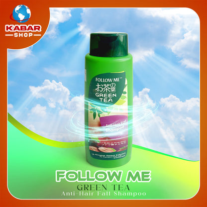 Follow Me - Green Tea - Anti Hair fall Shampoo