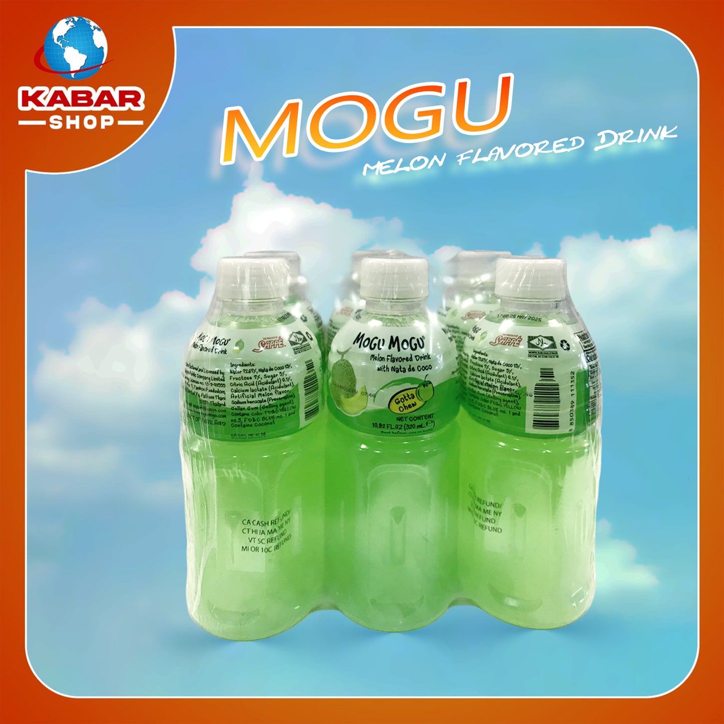 မိုဂို - ဖျော်ရည် ၊ Mo Gu - Melon Flavored drink