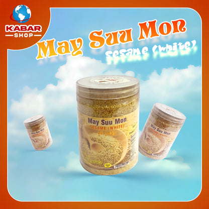 မေစုမွန် - နှမ်း(အဖြူ) - May suu Mon - Sesame (White)