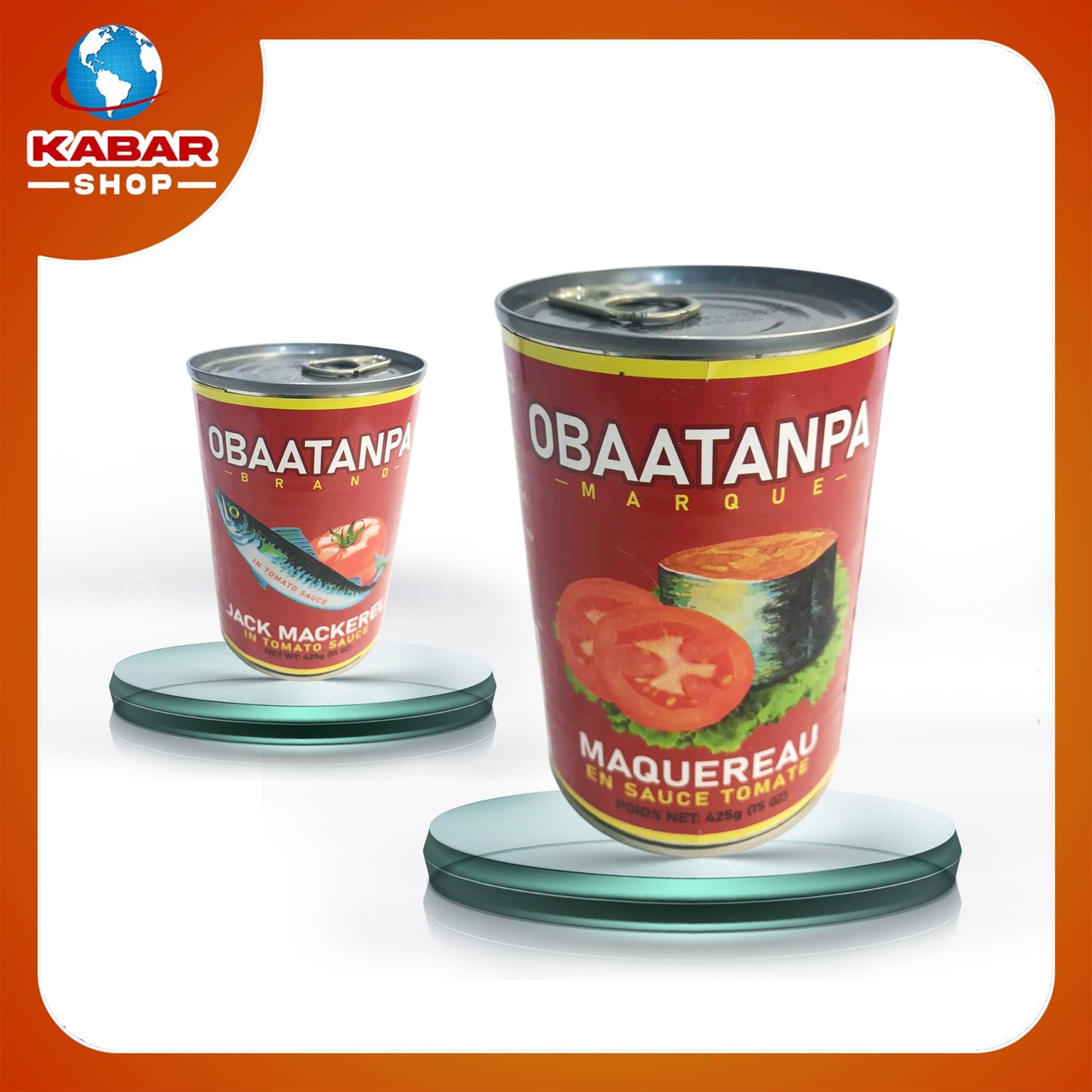အဘတ်တစ်ပါ - တိုမာတို ဆော့ ၊ Obaatanpa - Mackerel in Tomato sauce