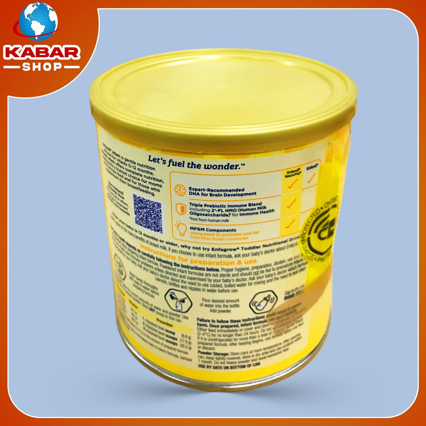 နို့မုန့် Infant formula Enfamil 001