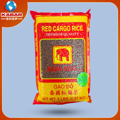 အနီရောင်ဆန် ၅ ပေါင် Red Cargo Rice 001