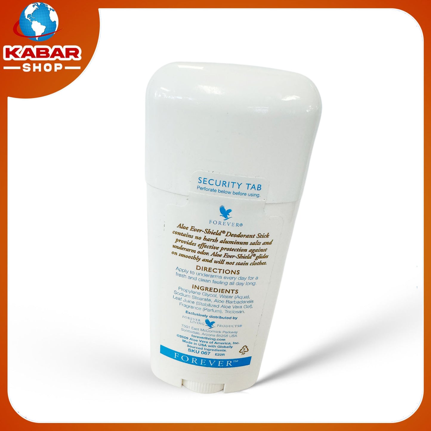 ကိုယ်သင်းရနံ့ပျောက် ဂျိမ်းလိမ်းဆီမွှေး Aloe - ever - Shield, deodorant stick 002