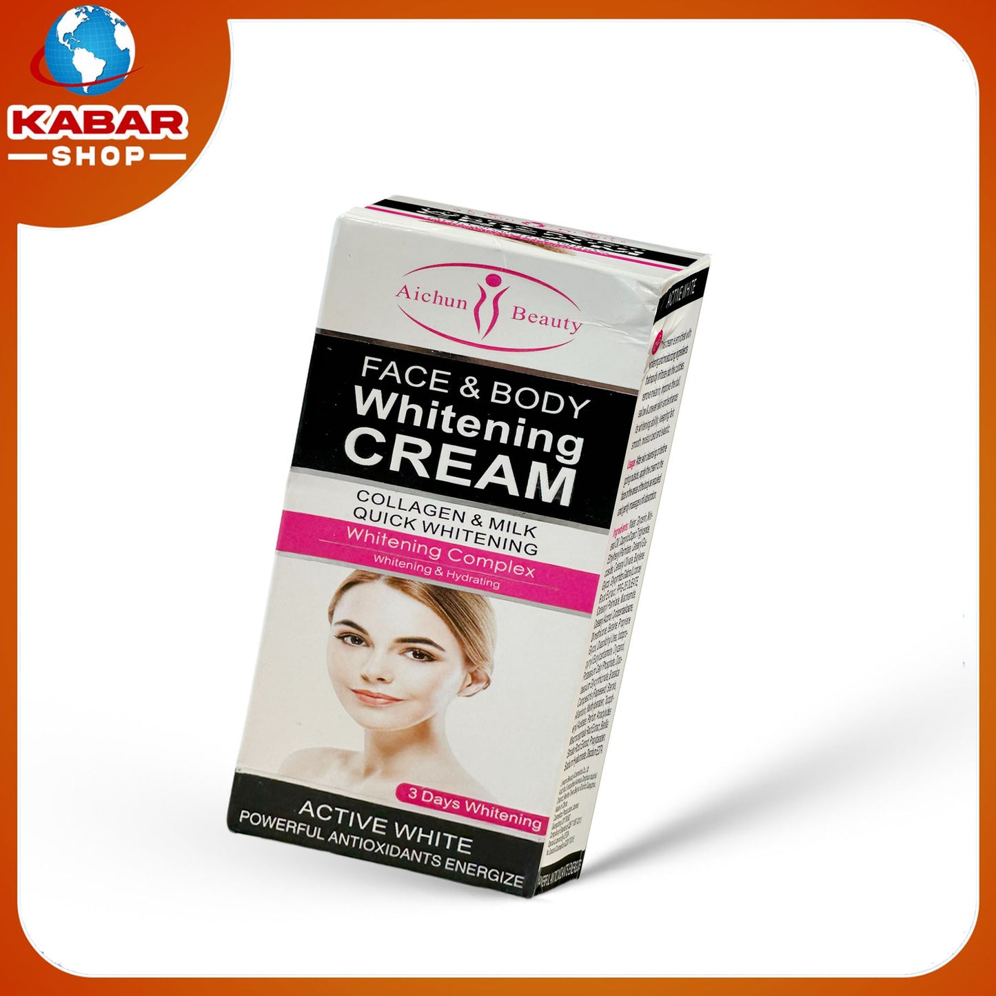 ဖစ် & ေဘာ်ဒီ - ဝိုက်တနီးခရင် - Face & Body , Whitening CREAM 001