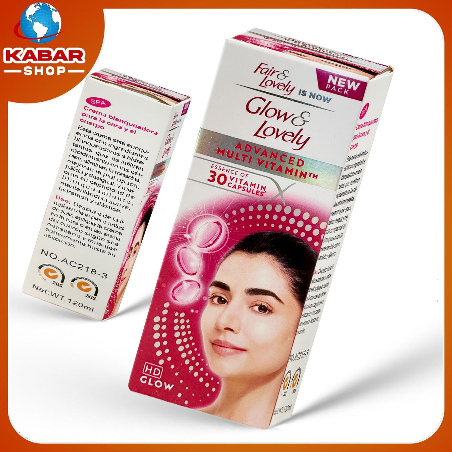 ဂလိုး & လဗလိန်း - Glow &amp; Lovely - Advanced Multi Vitamin