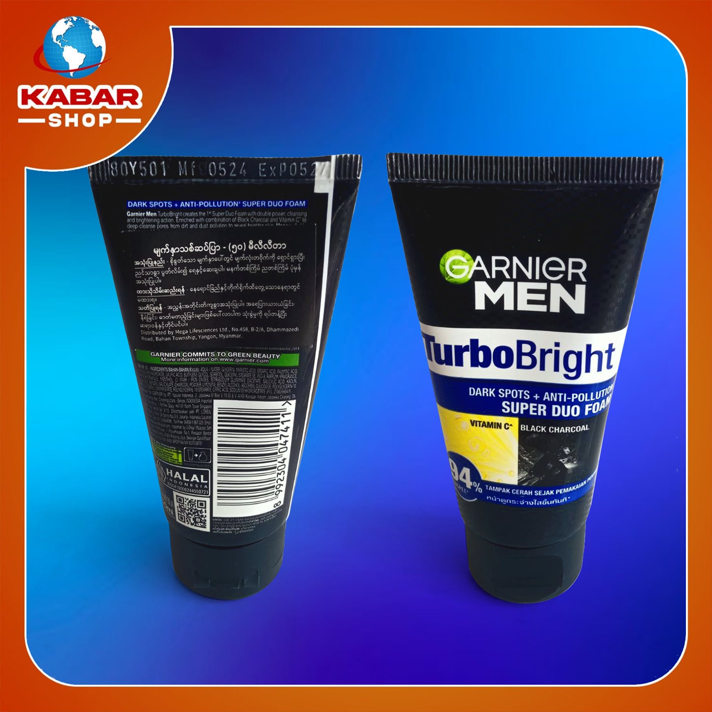 Garnier men - Turbo Bright