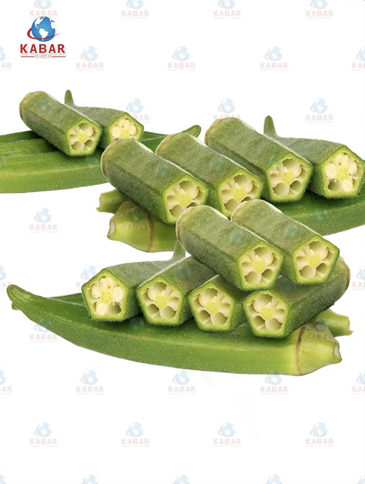 Lady's Fingers/Okra/  ရုံးပတီသီး 15lb, (1/2 bkt)