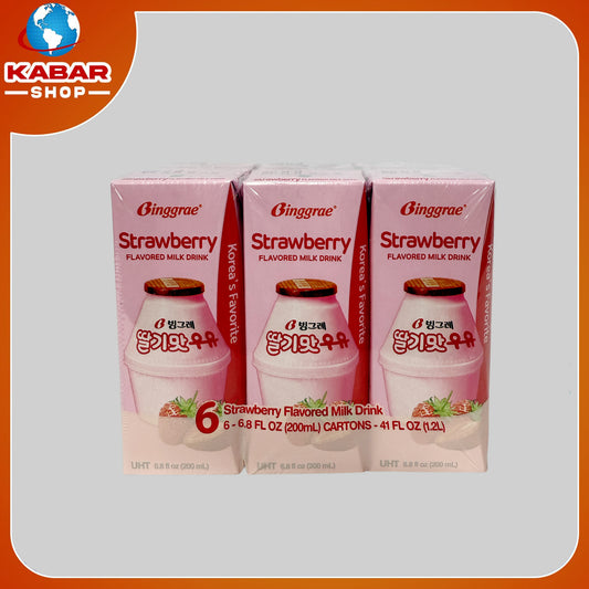 Strawberry - flavored milk drink