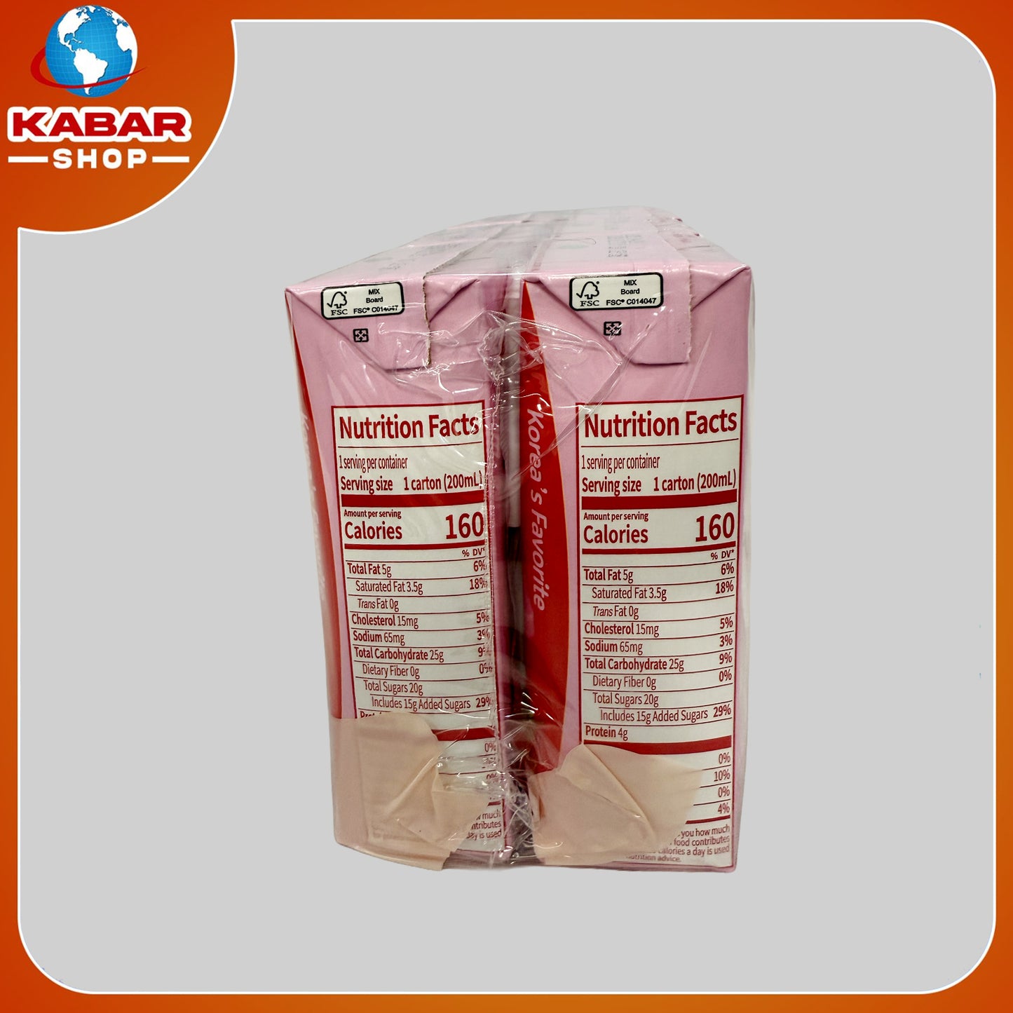 Strawberry - flavored milk drink