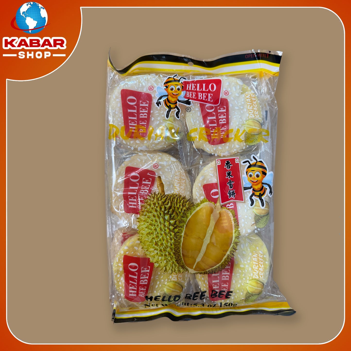 HELLO Bee Bee durian cracker
