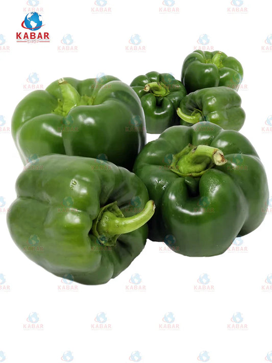 Green bell pepper(B) ငရုငပ်ပွသီး (18-25lb)