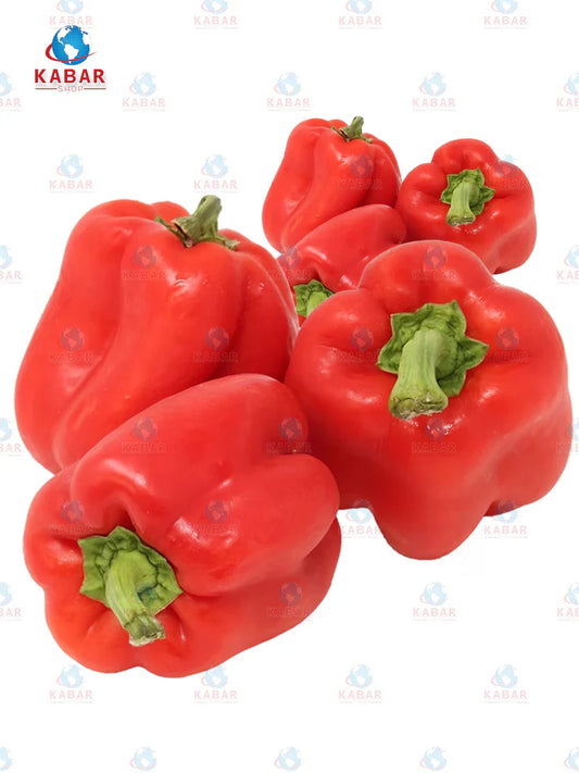 Red bell pepper(B) ငရုငပ်ပွသီး (15-25lb)