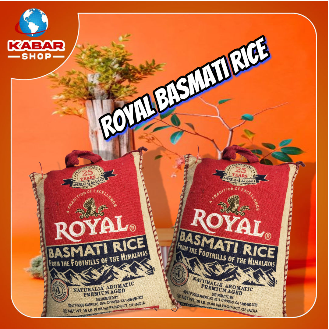 အိန္ဒိယဆန် Royal Basmati Rice (စတိုးအတွင်းသာ In-store only)