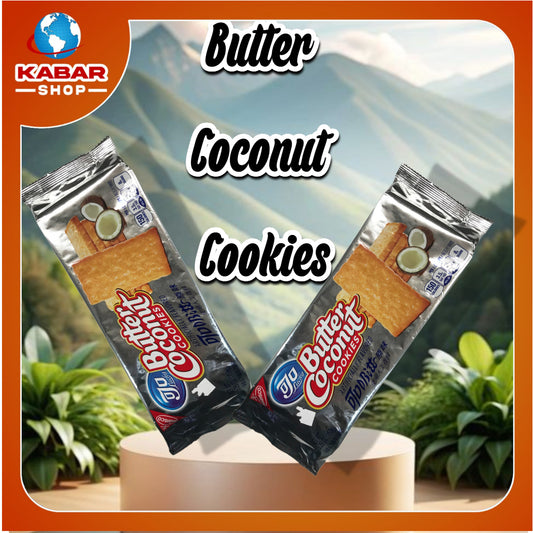 ထောပတ်အုန်းသီးကုတ်ကီးမုန့် Butter Coconut Cookies