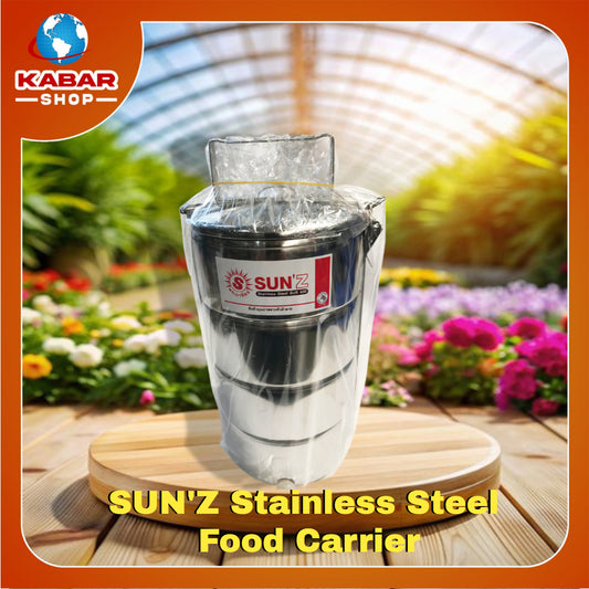 SUN'Z Stainless Steel Food Carrier