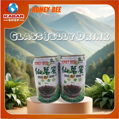 ဂျေလီပါအချိုရည် Honey Bee: Grass Jelly Drink