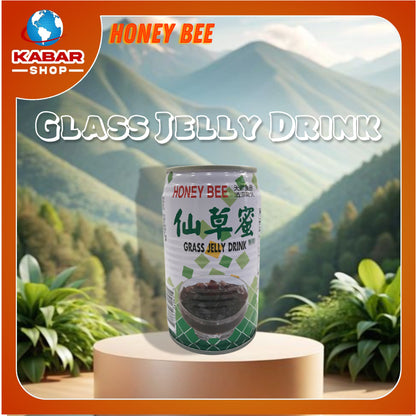 ဂျေလီပါအချိုရည် Honey Bee: Grass Jelly Drink