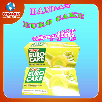 Pandan Euro Cake