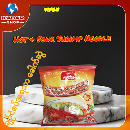 ချဉ်စပ်အရသာ ခေါက်ဆွဲ Vifon Noodle